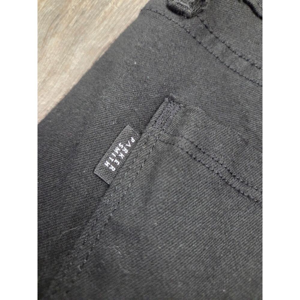 Parker Smith Skinny Fit Stretch Solid Black Pants Made in USA Size 30 - Picture 7 of 7